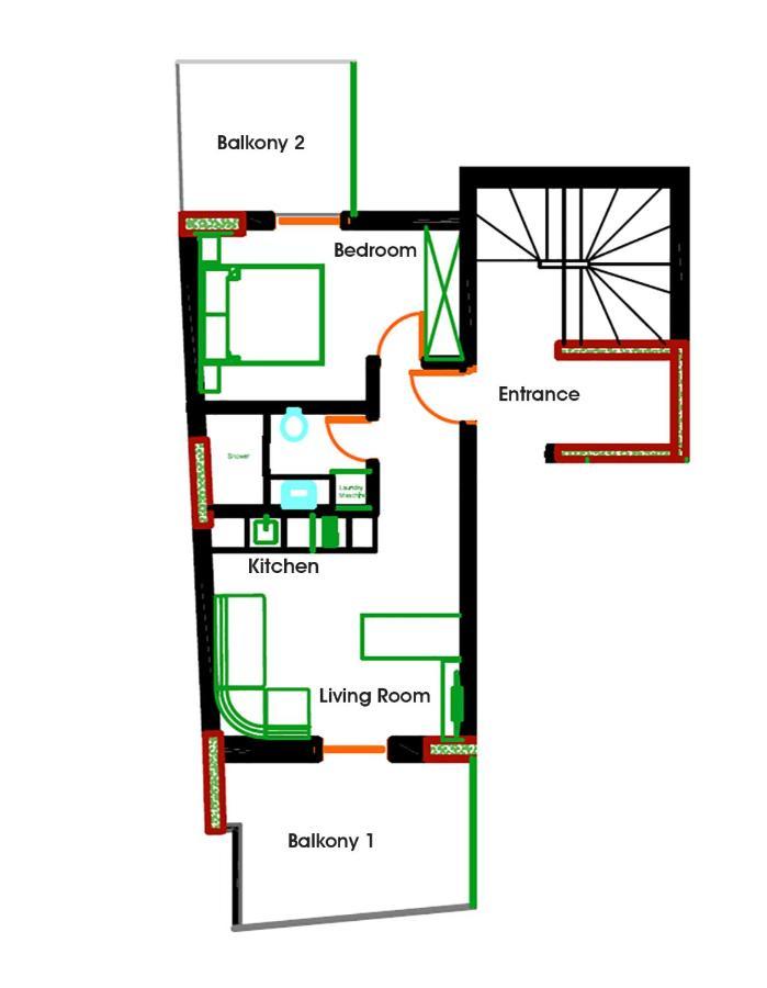 Plato 42 Apartment Kalamata Ngoại thất bức ảnh